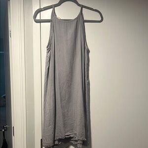 Gray Sleeveless Dress